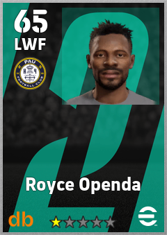 Royce Openda — LWF, OVR 65, MAX 65