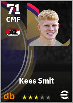 Kees Smit eFootball player card