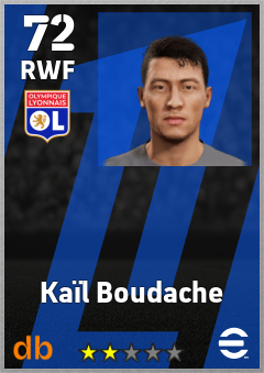Kaïl Boudache eFootball player card