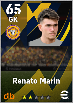 Renato Marin — GK, OVR 65, MAX 65
