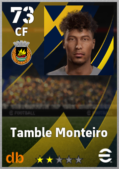 Tamble Monteiro — CF, OVR 73, MAX 73