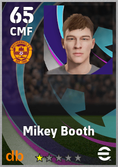 Mikey Booth eFootball player card