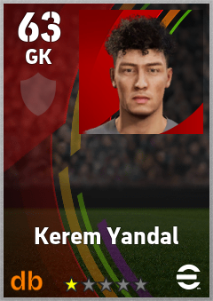 Kerem Yandal — GK, OVR 63, MAX 63