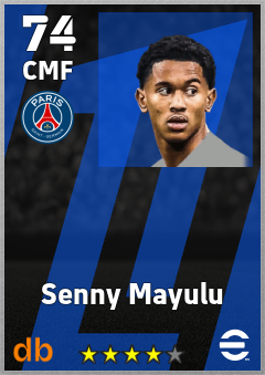 Senny Mayulu eFootball player card