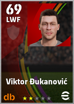 Viktor Đukanović eFootball player card