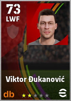 Viktor Đukanović — LWF, OVR 73, MAX 73