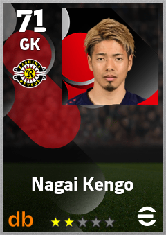 Nagai Kengo eFootball player card