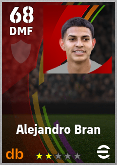Alejandro Bran eFootball player card