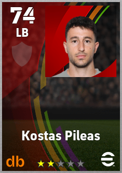 Kostas Pileas eFootball player card
