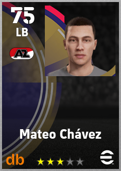 Mateo Chávez eFootball player card