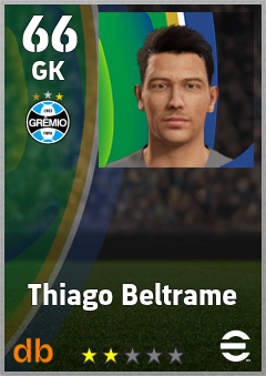 Thiago Beltrame — GK, OVR 66, MAX 66