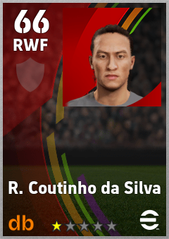 R. Coutinho da Silva — RWF, OVR 66, MAX 66
