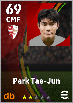 Park Tae-Jun — CMF, OVR 69, MAX 69