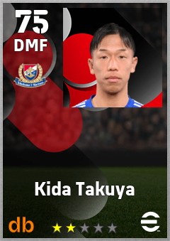 Kida Takuya eFootball player card