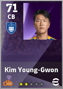 Kim Young-Gwon eFootball player card