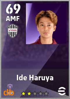 Ide Haruya eFootball player card