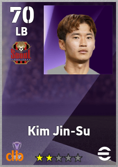 Kim Jin-Su eFootball player card