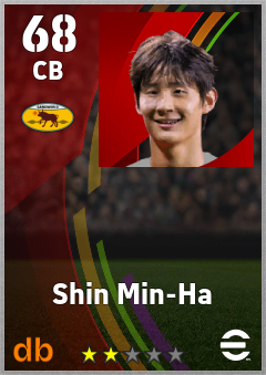 Shin Min-Ha eFootball player card