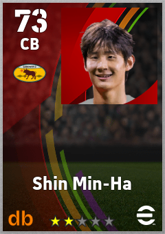 Shin Min-Ha eFootball player card