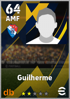 Guilherme — AMF, OVR 64, MAX 64