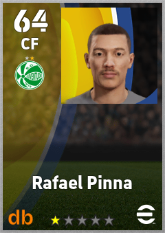 Rafael Pinna — CF, OVR 64, MAX 64