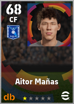 Aitor Mañas eFootball player card