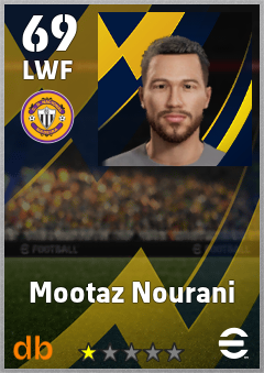 Mootaz Nourani — LWF, OVR 69, MAX 69