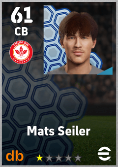 Mats Seiler eFootball player card