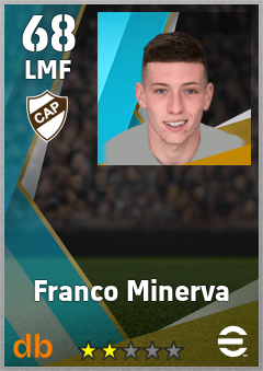 Franco Minerva — LMF, OVR 68, MAX 68