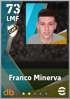 Franco Minerva — LMF, OVR 73, MAX 73