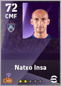 Natxo Insa — CMF, OVR 72, MAX 72