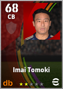 Imai Tomoki eFootball player card