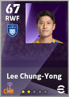 Lee Chung-Yong eFootball player card