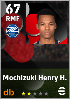 Mochizuki Henry H. eFootball player card