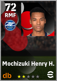 Mochizuki Henry H. — RMF, OVR 72, MAX 72