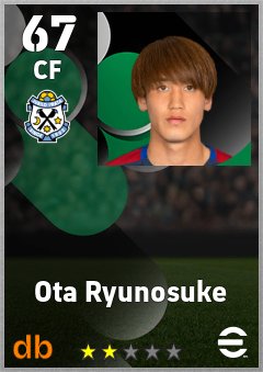 Ota Ryunosuke — CF, OVR 67, MAX 67