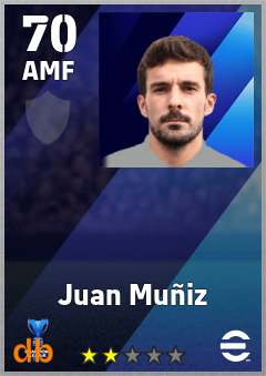 Juan Muñiz — AMF, OVR 70, MAX 70