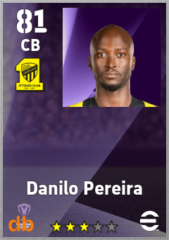 Danilo Pereira — CB, OVR 81, MAX 81
