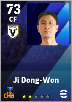 Ji Dong-Won — CF, OVR 73, MAX 73
