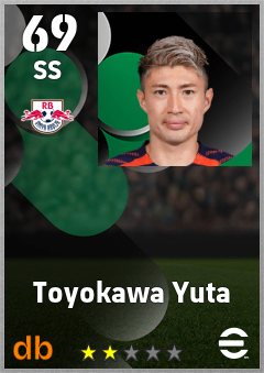 Toyokawa Yuta — SS, OVR 69, MAX 69