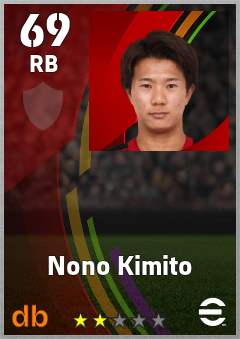 Nono Kimito eFootball player card