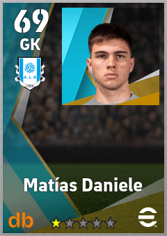 Matías Daniele — GK, OVR 69, MAX 69
