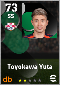 Toyokawa Yuta — SS, OVR 73, MAX 73