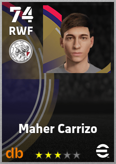 Maher Carrizo eFootball player card