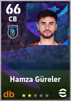 Hamza Güreler eFootball player card