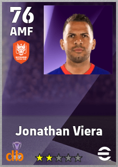 Jonathan Viera — AMF, OVR 76, MAX 76