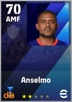 Anselmo — AMF, OVR 70, MAX 70