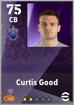 Curtis Good — CB, OVR 75, MAX 75