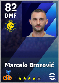 Marcelo Brozović — DMF, OVR 82, MAX 88