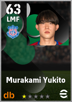 Murakami Yukito eFootball player card